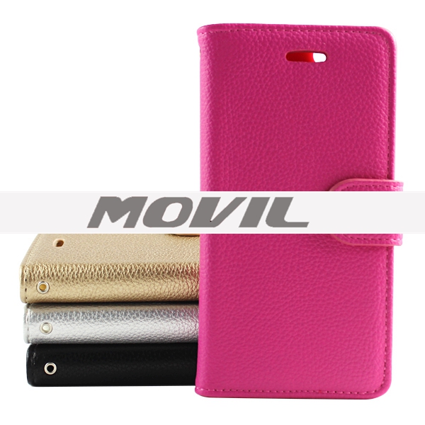 NP-2522 Cubierta de PU cuero Flip para iPhone 6 funda de cartera-27